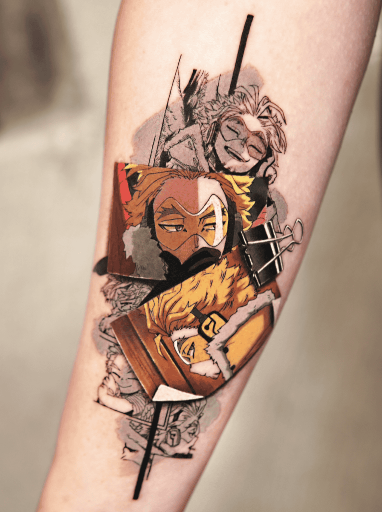 Hawks Life My Hero Academia Tattoo