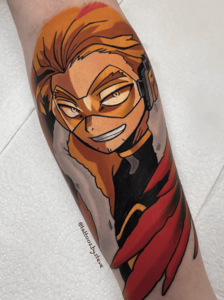 Hawks Smile My Hero Academia Tattoo