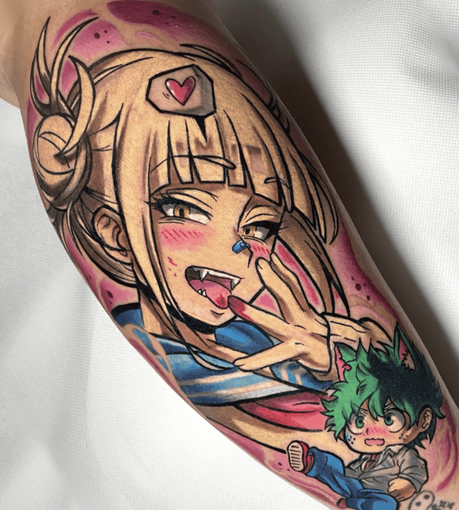 Himiko Toga Deku My Hero Academia Tattoo