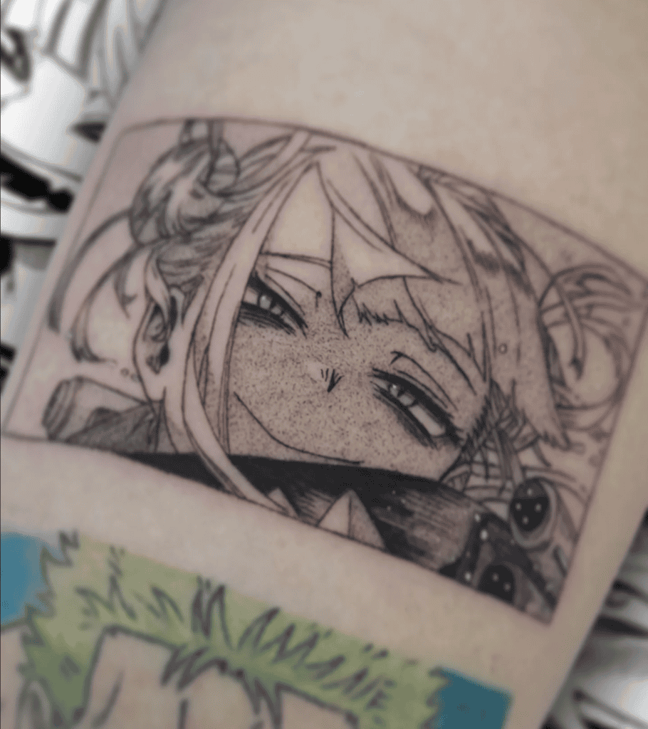 Himiko Toga Smile My Hero Academia Tattoo