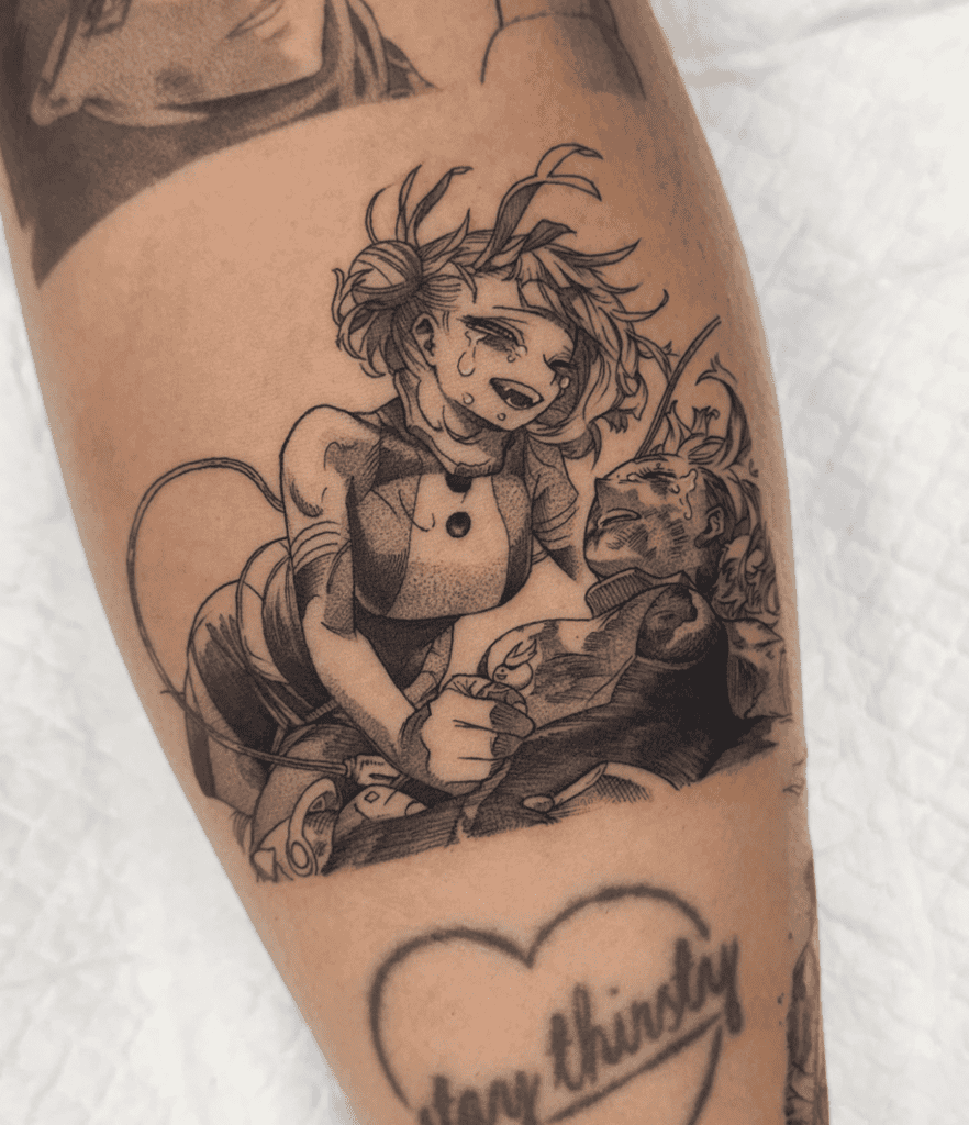 Himiko Toga Uraruka My Hero Academia Tattoo