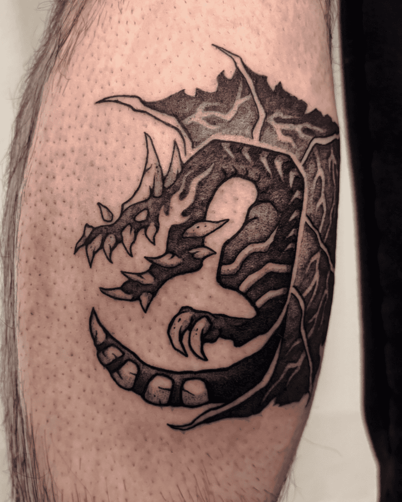 Kushala Daora Symbol Monster Hunter Tattoo