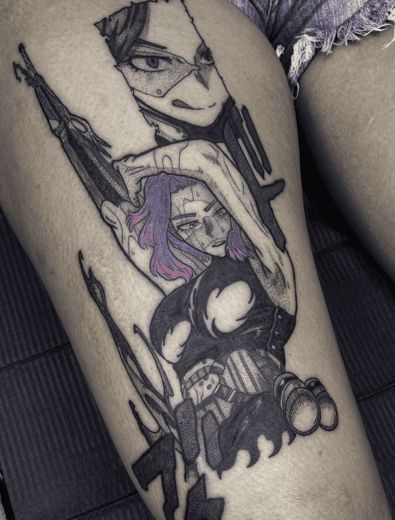 Lady Nagant Gun My Hero Academia Tattoo