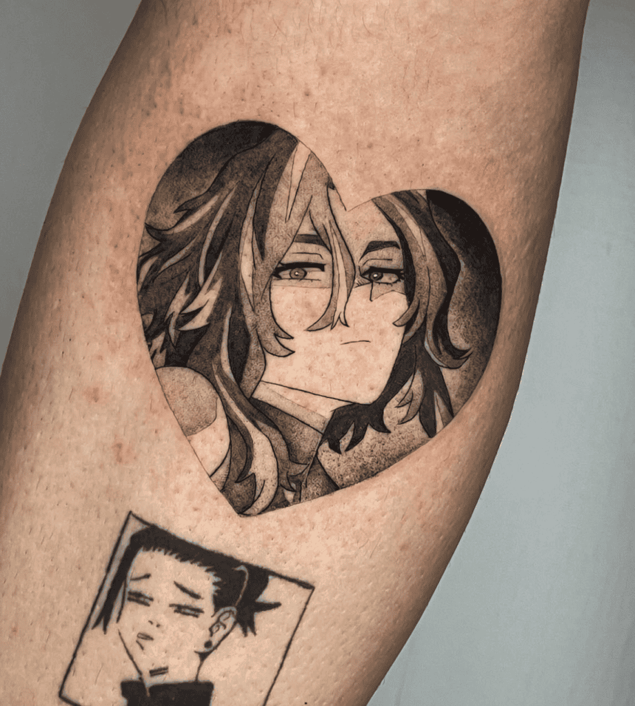 Lady Nagant Heart My Hero Academia Tattoo
