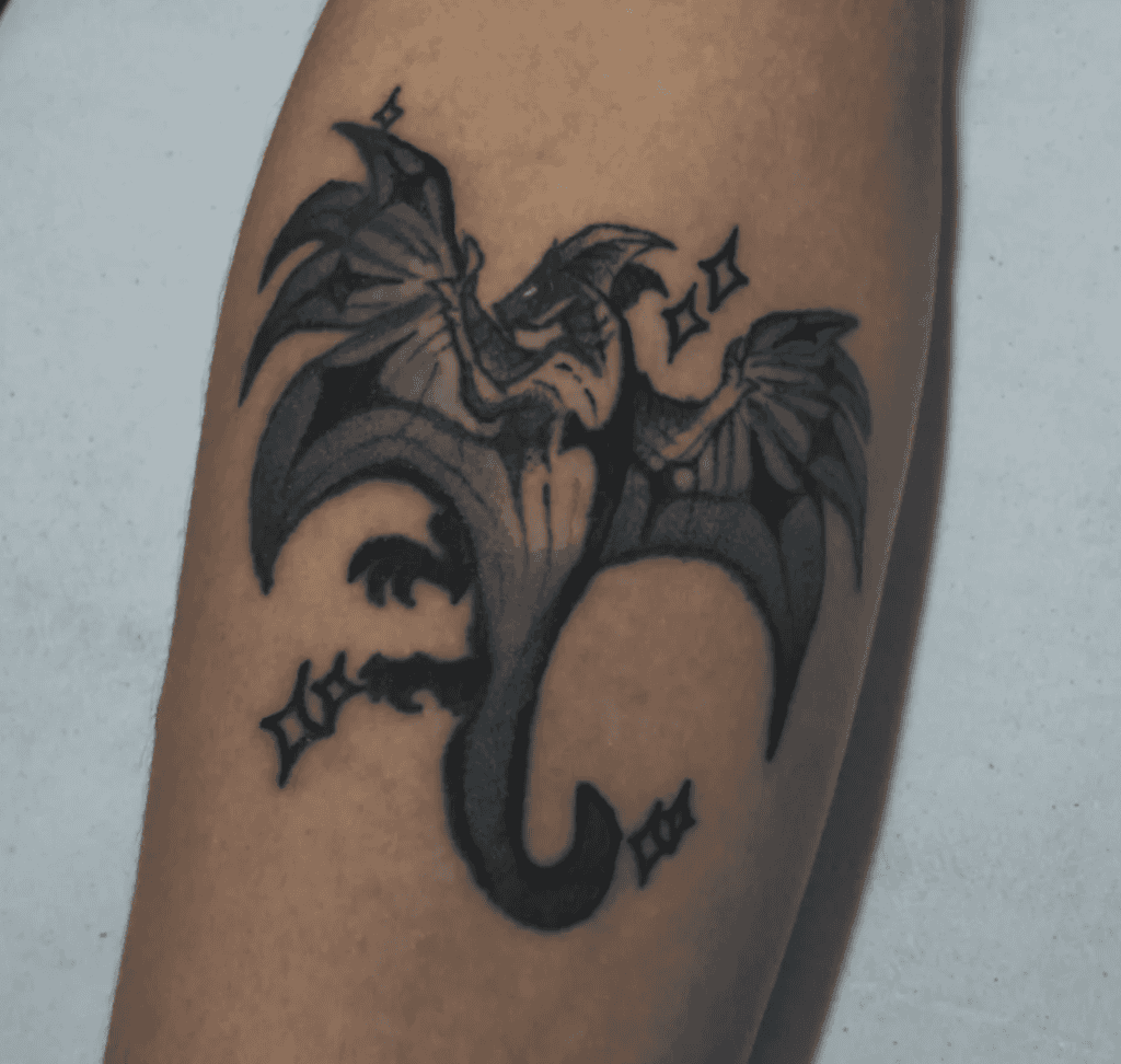 Legiana Fly Monster Hunter Tattoo