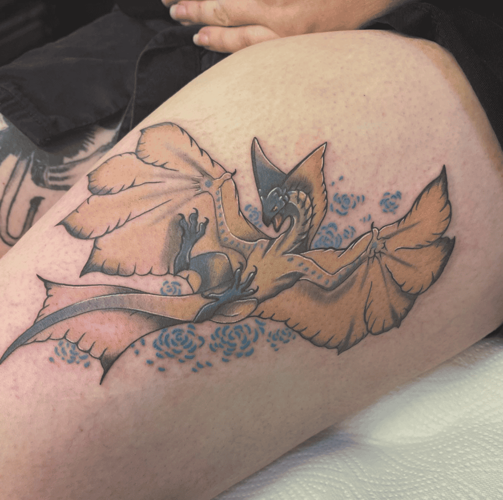 Legiana Hunt Monster Hunter Tattoo