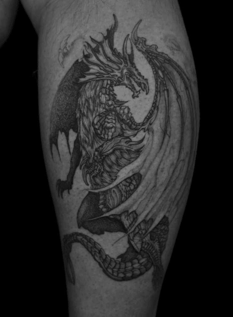 Malzeno Power Monster Hunter Tattoo