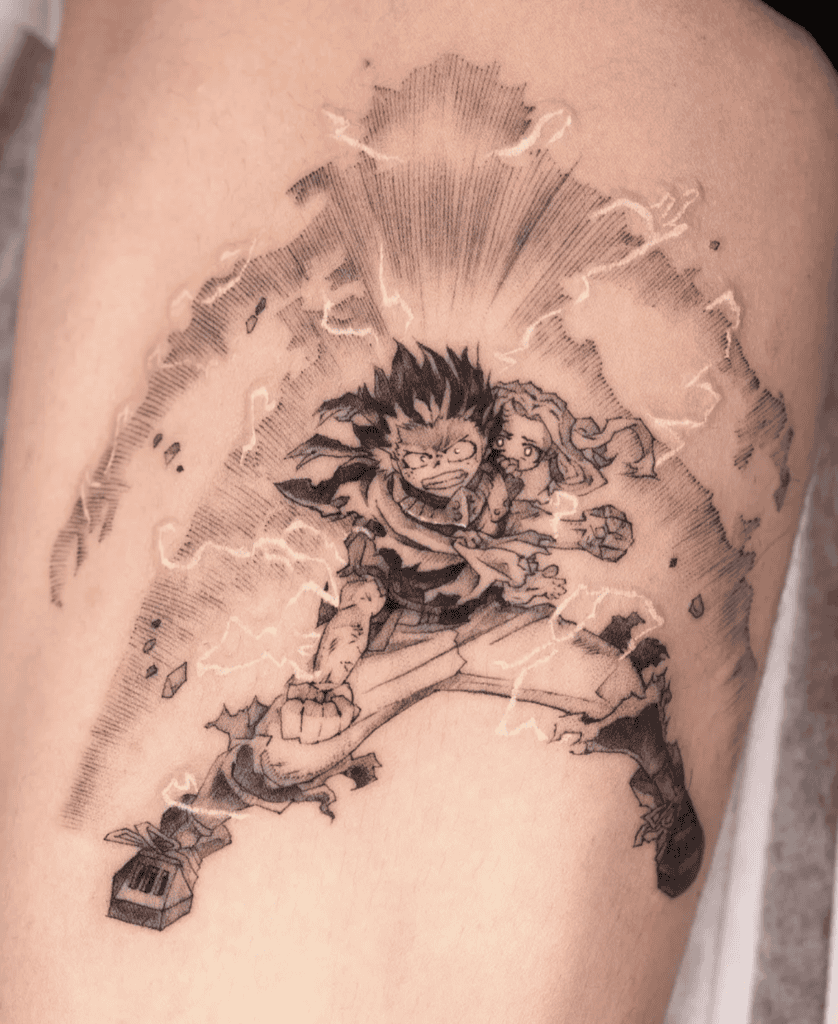 Midoriya Izuku 100% My Hero Academia Tattoo