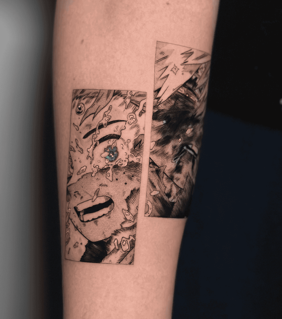 Midoriya Izuku Bakugo My Hero Academia Tattoo