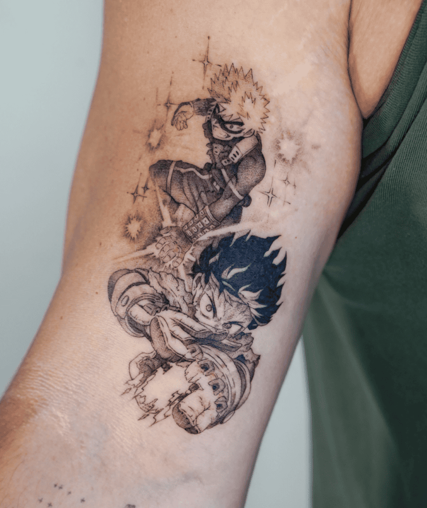 Midoriya Izuku My Hero Academia Tattoo