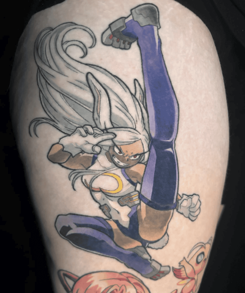 Mirko Attack My Hero Academia Tattoo