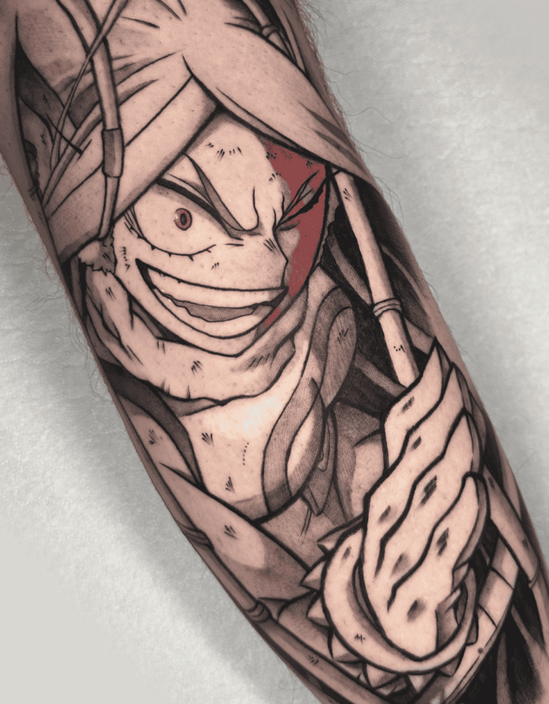 Mirko Blood My Hero Academia Tattoo