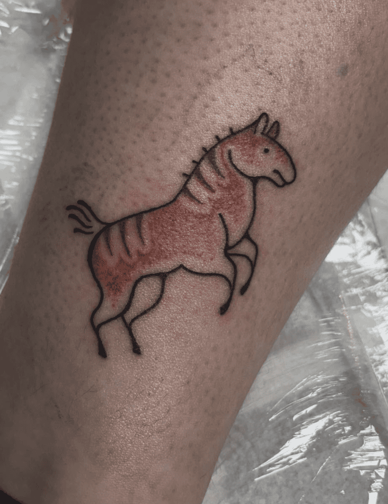 Miscellaneous Simple Horse Tattoo