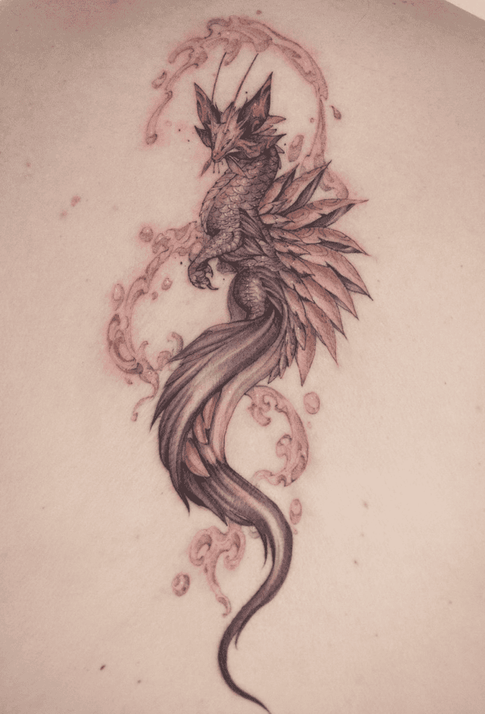 Mizutsune Float Monster Hunter Tattoo