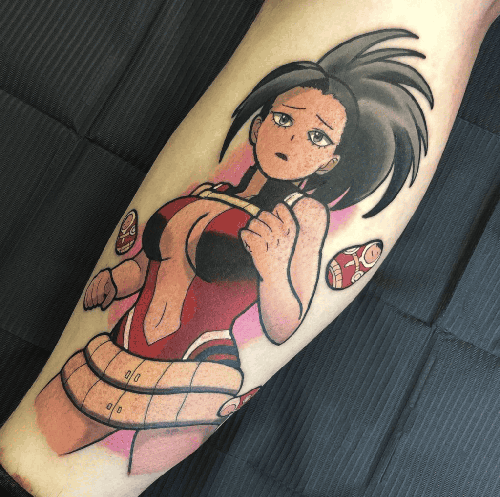 Momo Yaoyorozu My Hero Academia Tattoo