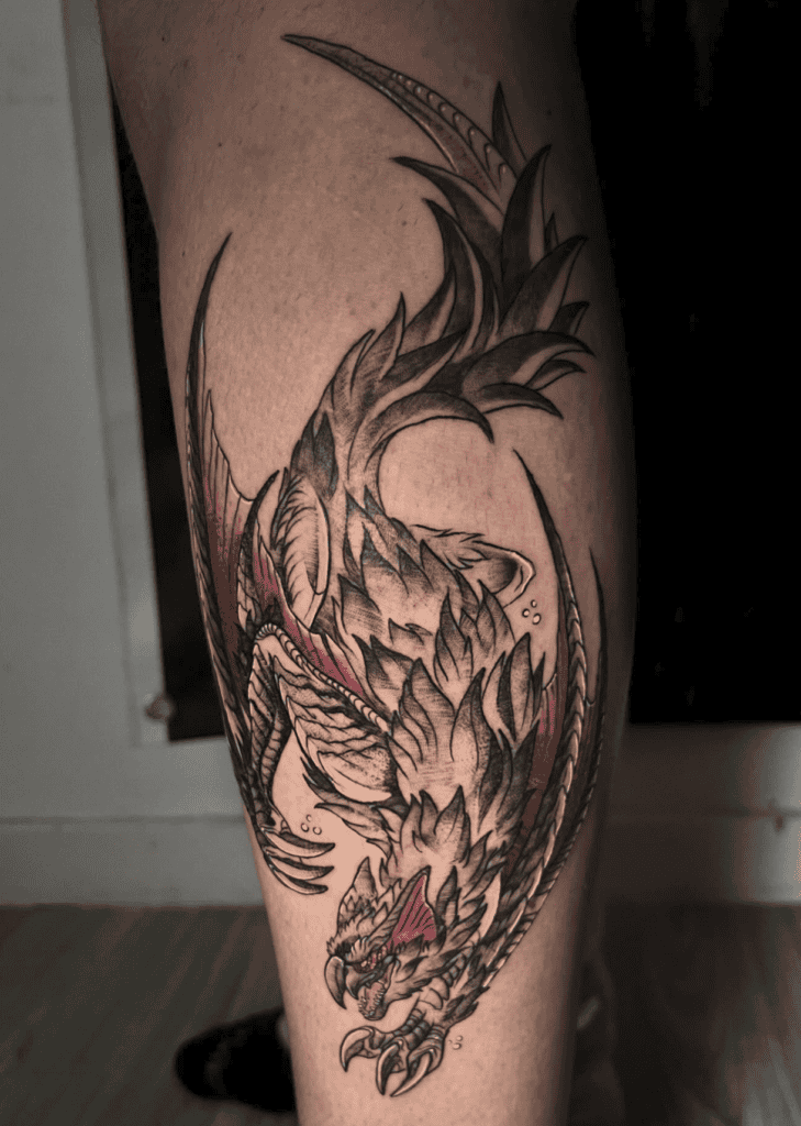 Nargacuga Hunt Monster Hunter Tattoo