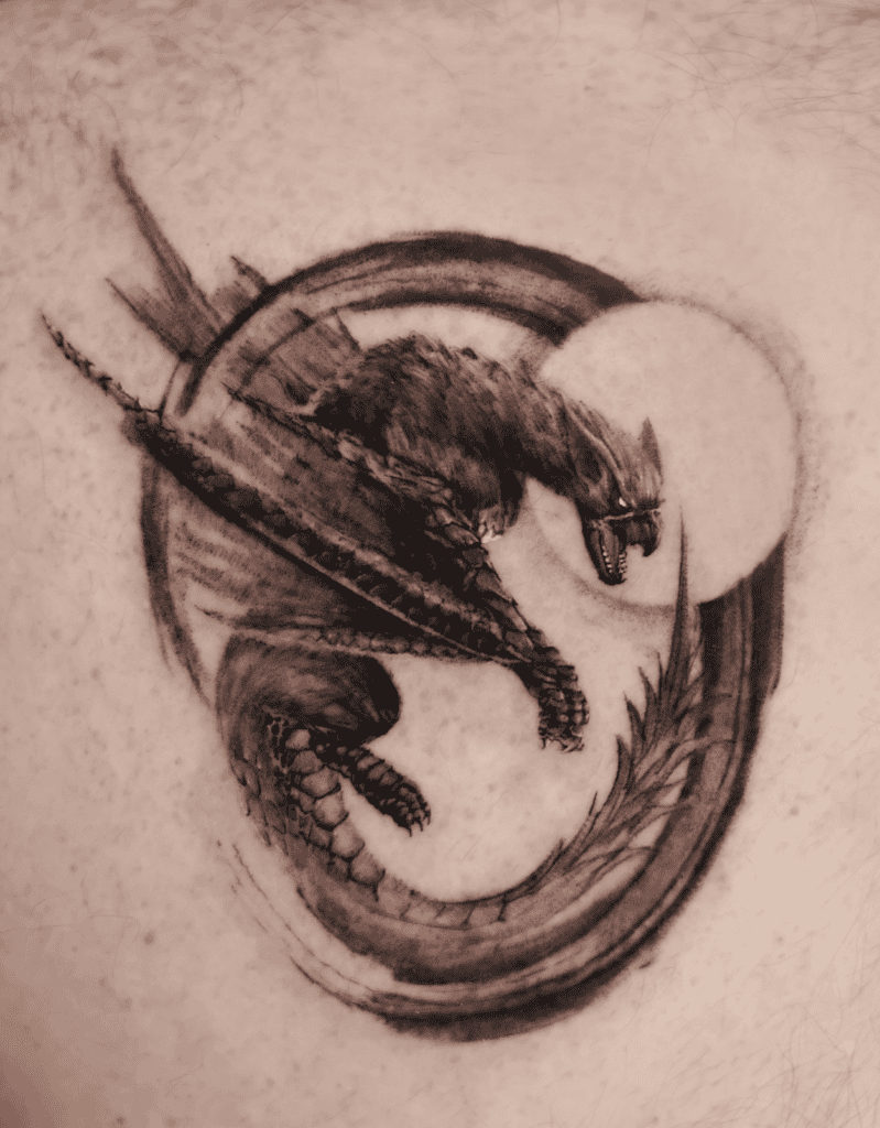 Nargacuga Monster Hunter Tattoo