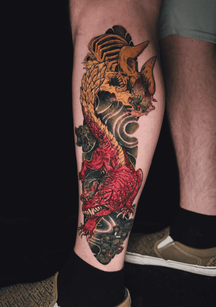 Odogaron Frame Monster Hunter Tattoo