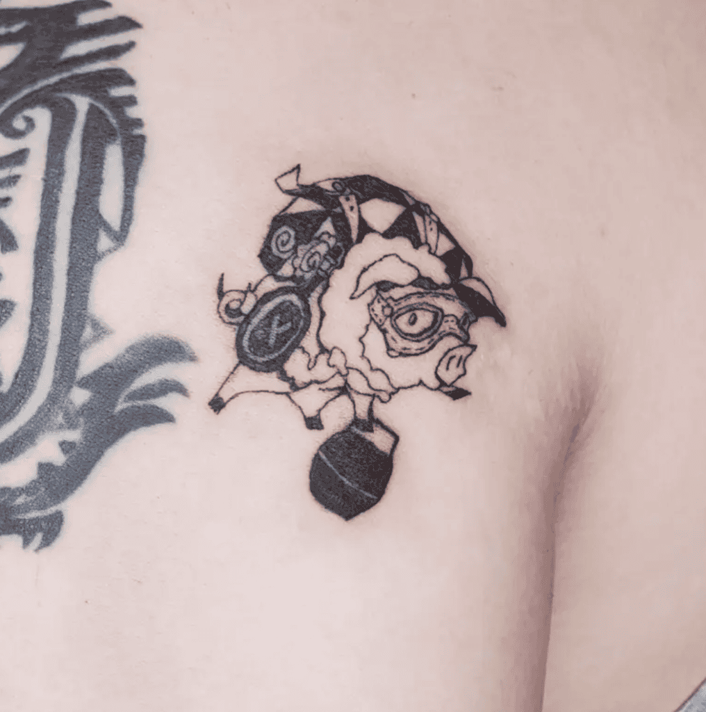Poogie Monster Hunter Tattoo