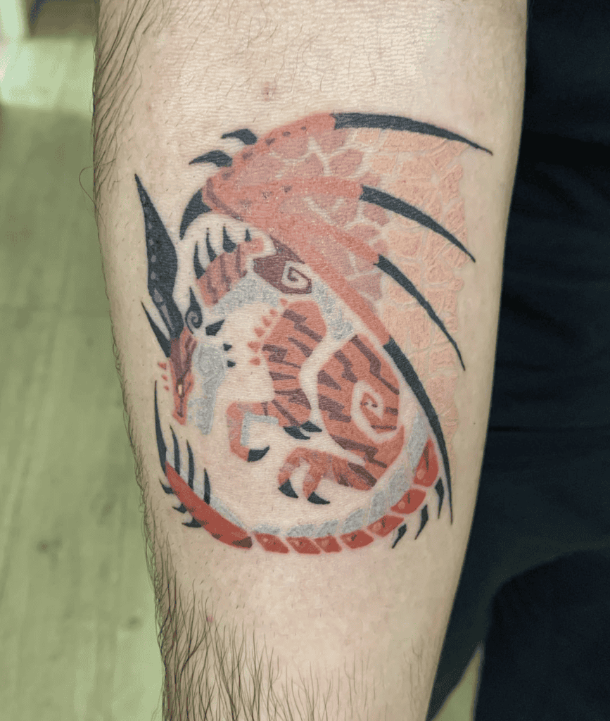 Safi'jiiva Symbol Monster Hunter Tattoo