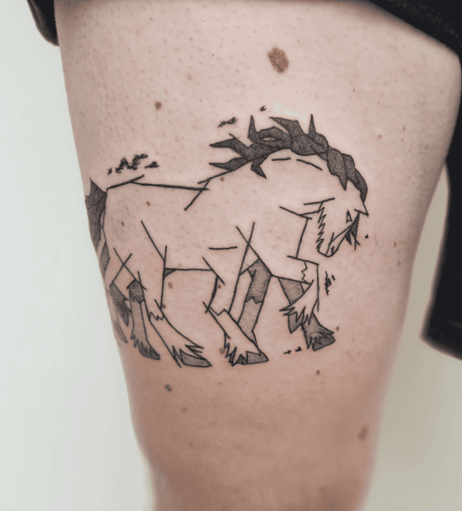 Sleipnir Horse Tattoo