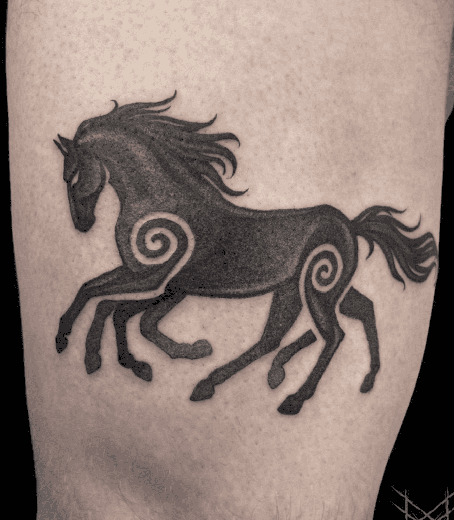 Sleipnir Painting Horse Tattoo