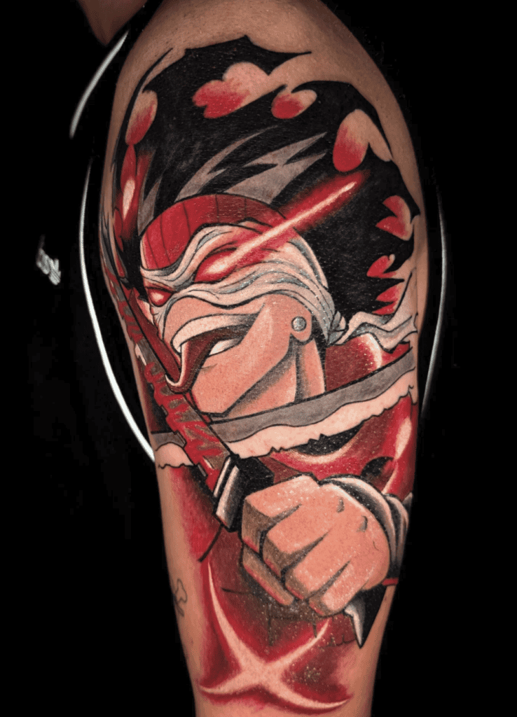 Stain Blood My Hero Academia Tattoo