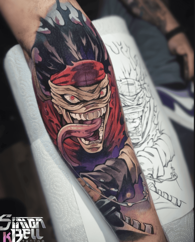 Stain My Hero Academia Tattoo