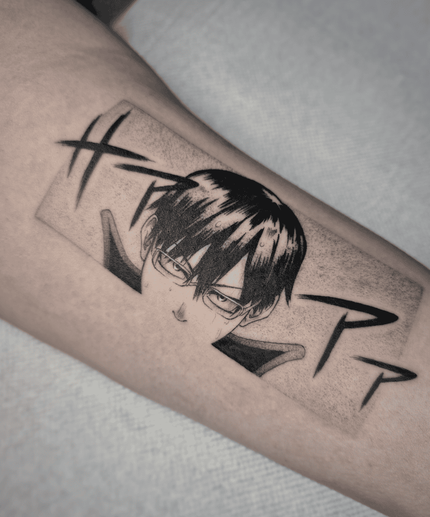 Tenya Iida Frame My Hero Academia Tattoo