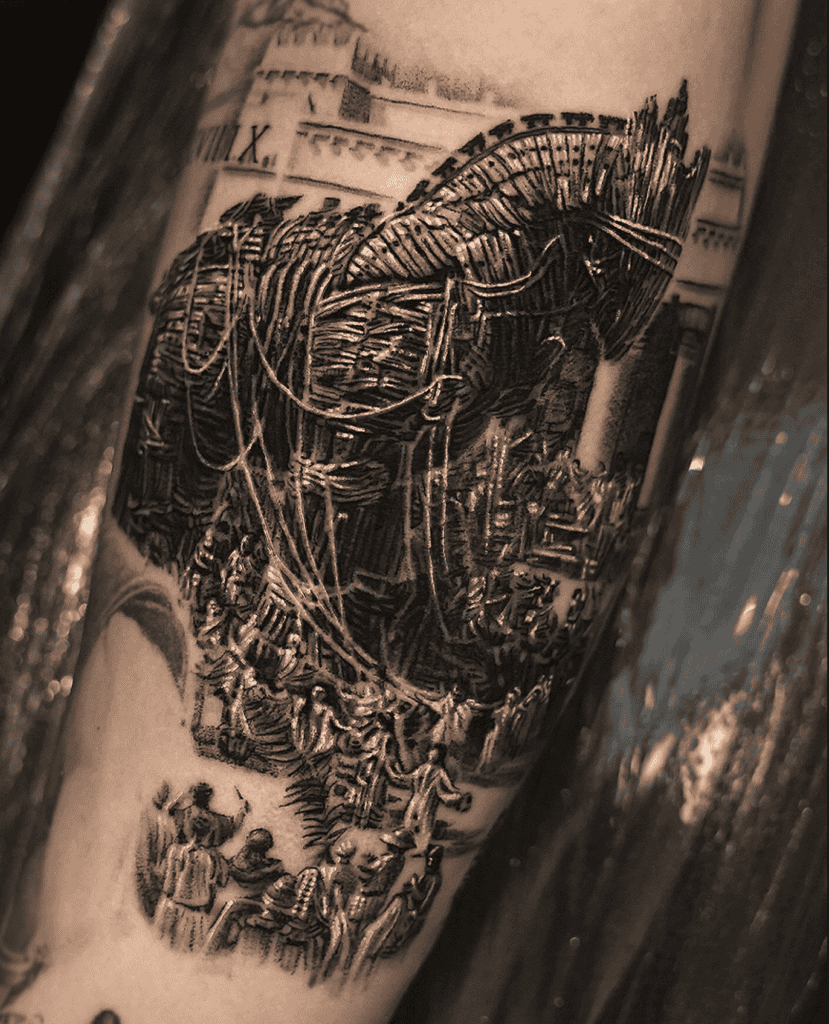 The Trojan Horse Tattoo