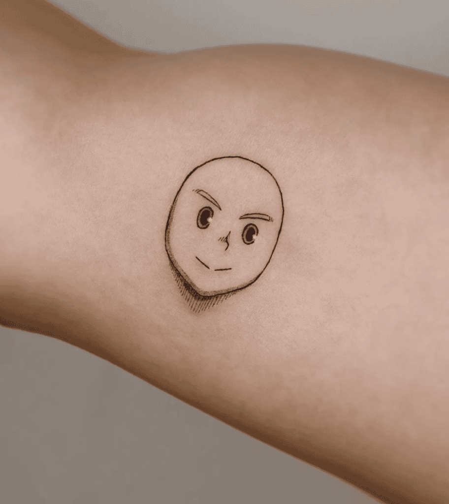 Togata Mirio Face My Hero Academia Tattoo
