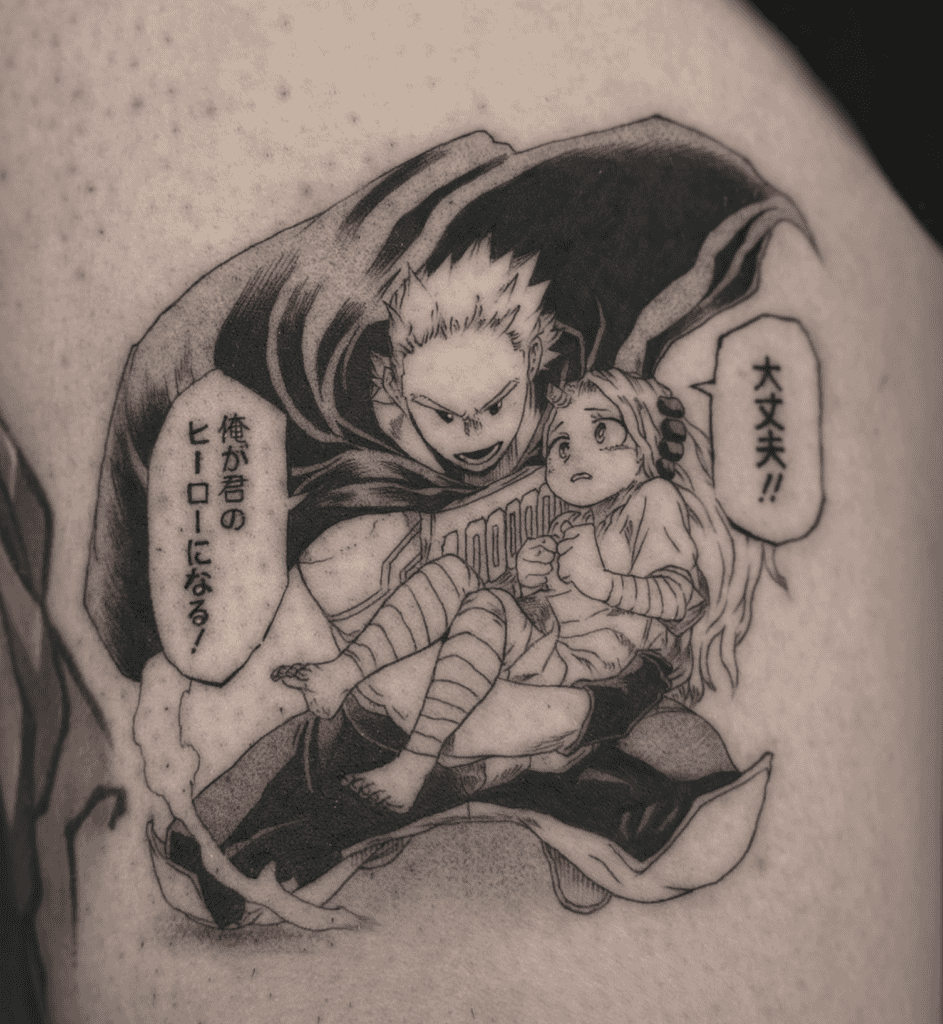 Togata Mirio Save My Hero Academia Tattoo
