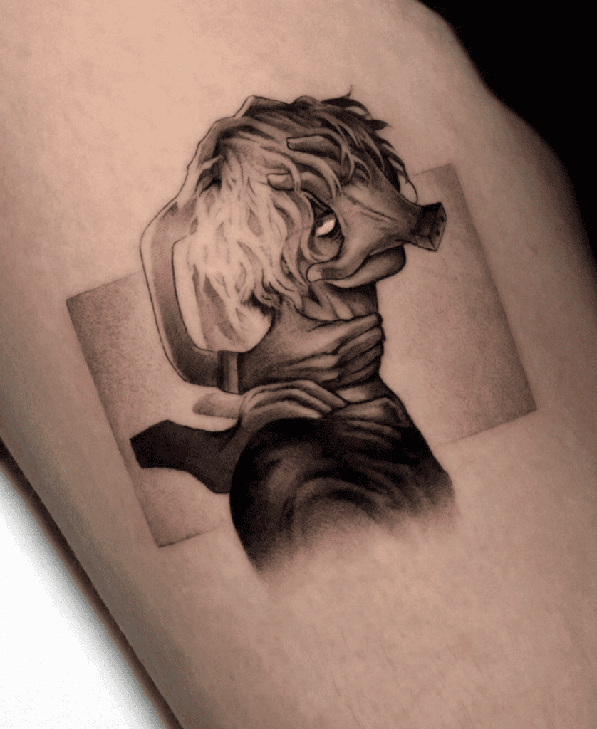 Tomura Shigaraki My Hero Academia Tattoo