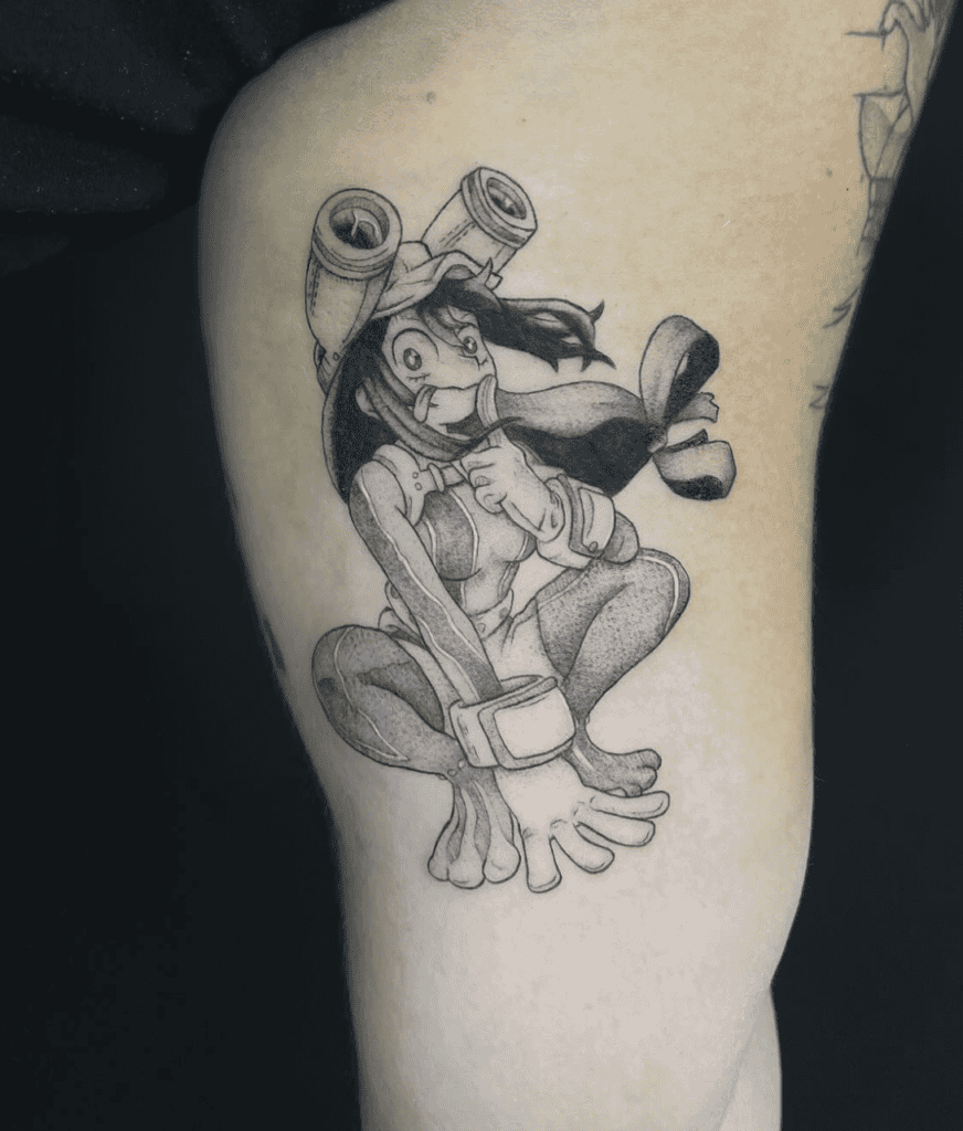 Tsuyu Asui My Hero Academia Tattoo