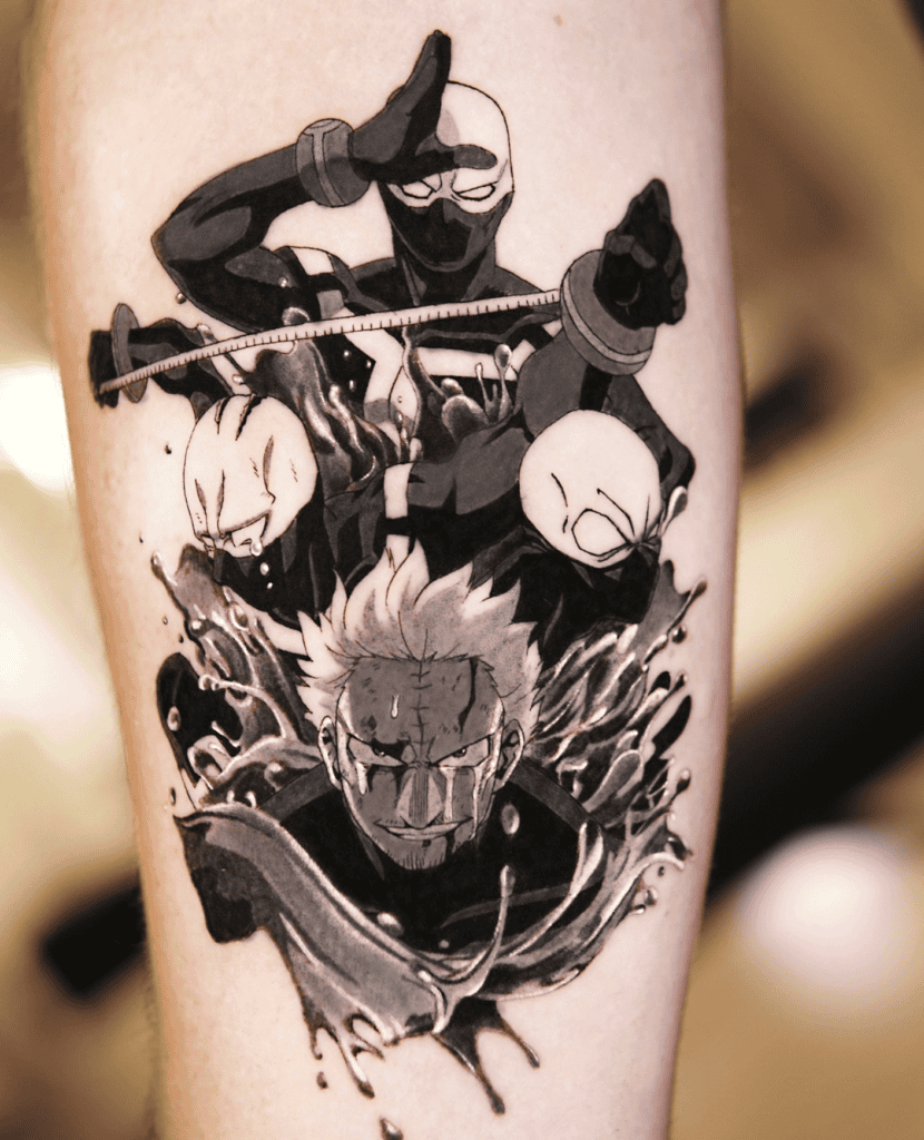 Twice Power My Hero Academia Tattoo